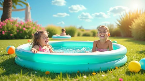 Découvrez le plaisir estival avec les piscines et matelas Intex