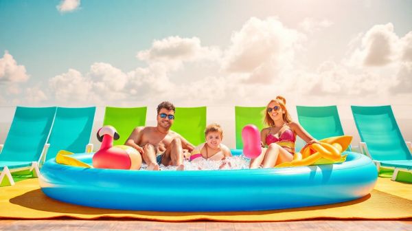 Découvrez le plaisir estival avec les piscines et matelas Intex