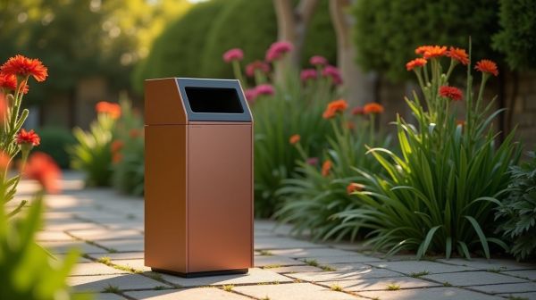 Pourquoi investir dans une poubelle extérieure durable et esthétique