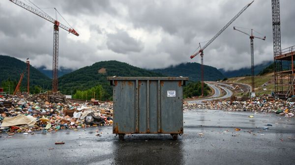 Solutions simples pour gérer les déchets de chantier en Suisse romande