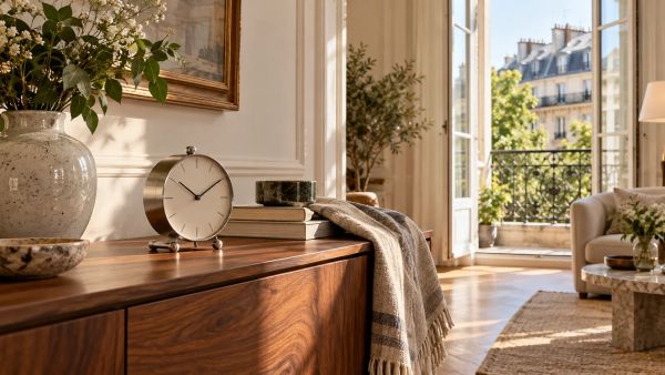Top 5 horloges métalliques élégantes pour moderniser votre déco