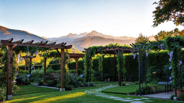 Top modèles de pergolas pour embellir votre jardin en Savoie