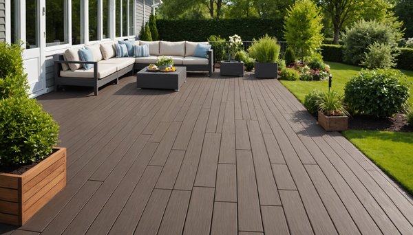 Terrasse anti-taches résistante : la solution durable et facile à entretenir
